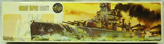 Airfix 1/600 Graf Spee Pocket Battleship - T4 Issue, 04211-0 plastic model kit